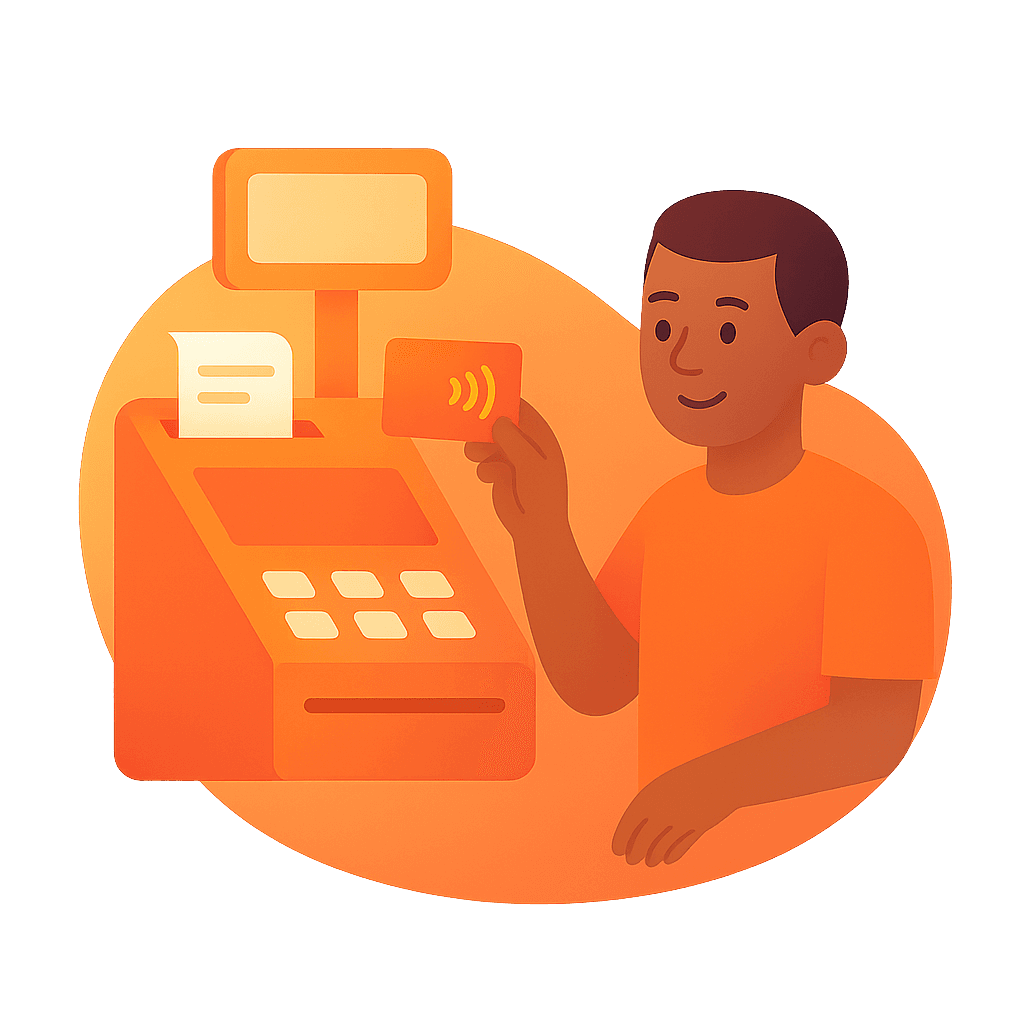 Orange: